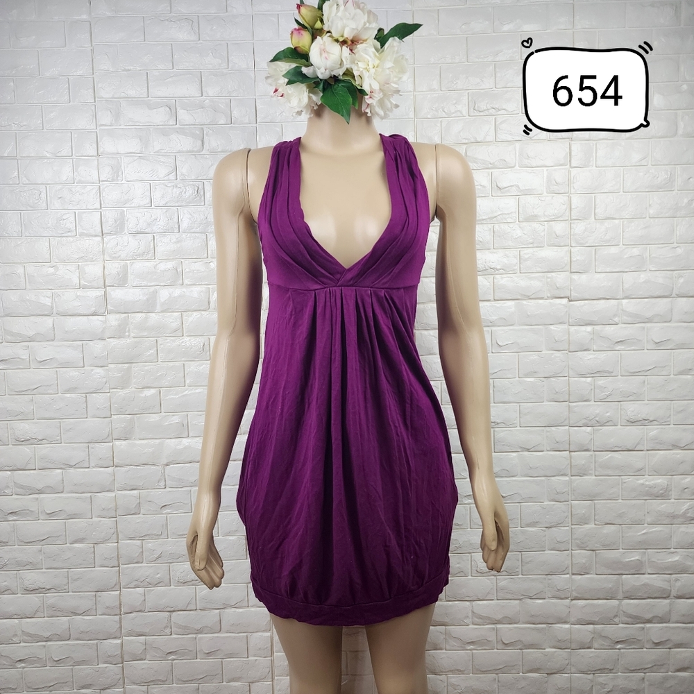 small purple dress